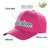 Custom Rose Kelly Green Baseball Cap Curved Eaves Hats Vintage Design for Men/Women/Youth