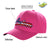 Custom Rose Usa Baseball Cap Curved Eaves Hats Vintage Design for Men/Women/Youth