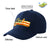 Custom Navy Usa Baseball Cap Curved Eaves Hats Vintage Design for Men/Women/Youth