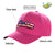 Custom Rose Usa Baseball Cap Curved Eaves Hats Vintage Design for Men/Women/Youth