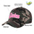 Custom Camo Pink Baseball Cap Curved Eaves Hats Vintage Design for Men/Women/Youth