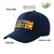 Custom Navy Usa Baseball Cap Curved Eaves Hats Vintage Design for Men/Women/Youth