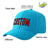 Custom Royal Red Baseball Cap Curved Eaves Hats Vintage Design for Men/Women/Youth