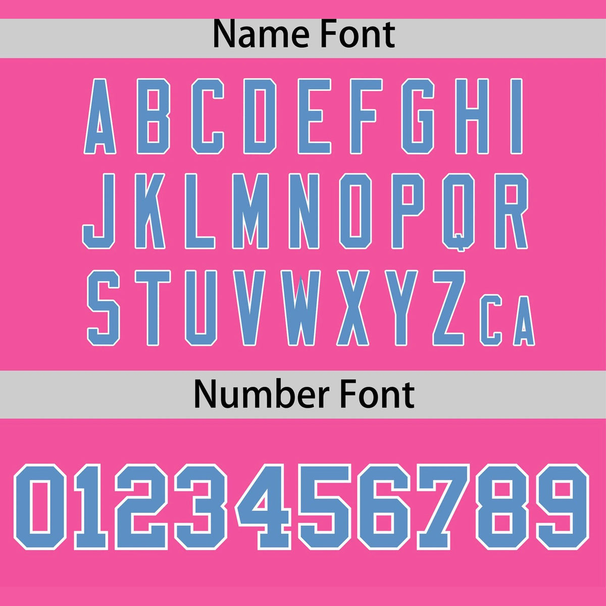 Custom Pink Powder Blue Pinstripe Powder-Blue White Authentic Raglan Sleeves Baseball Jersey