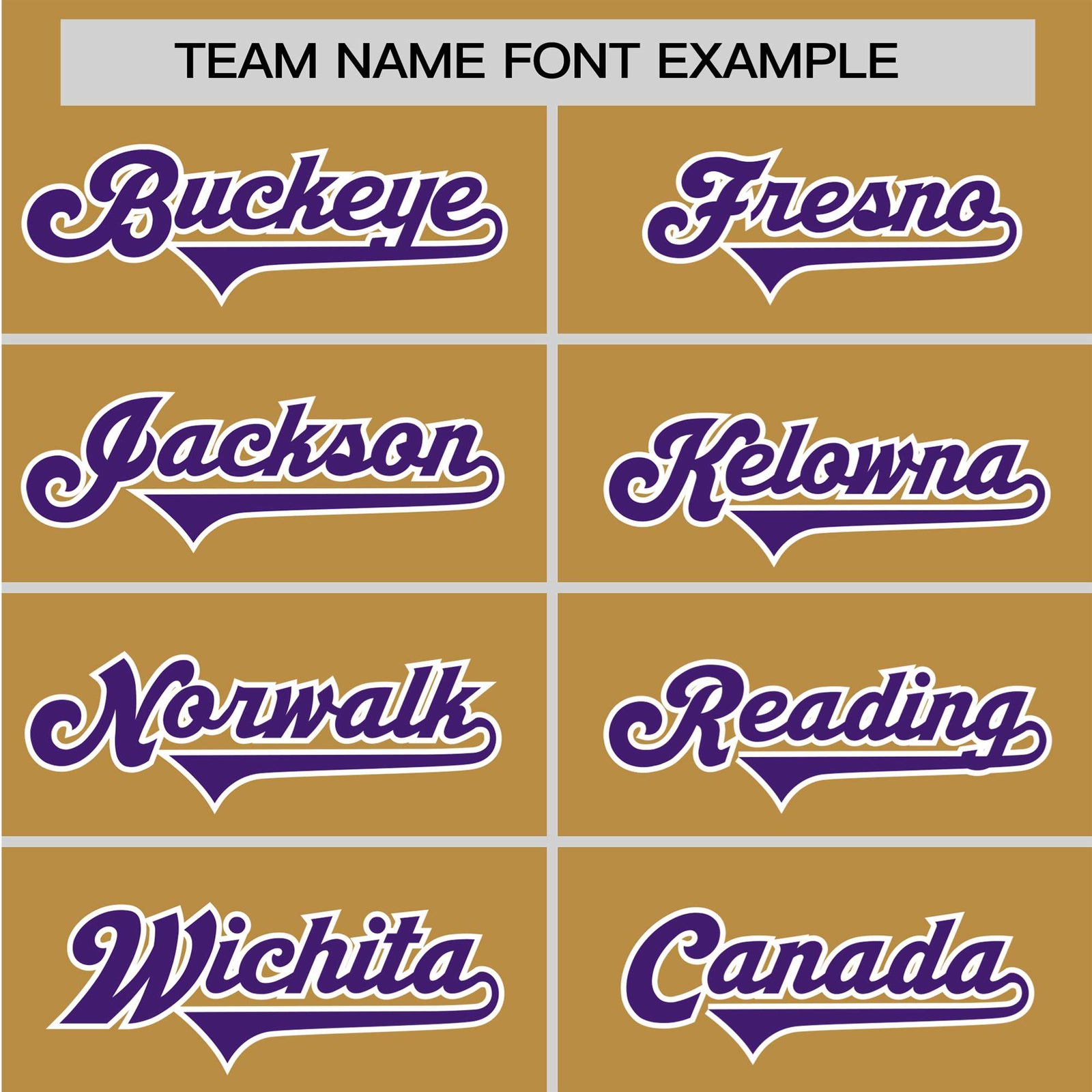 Custom Gold Purple White Baseball Jersey