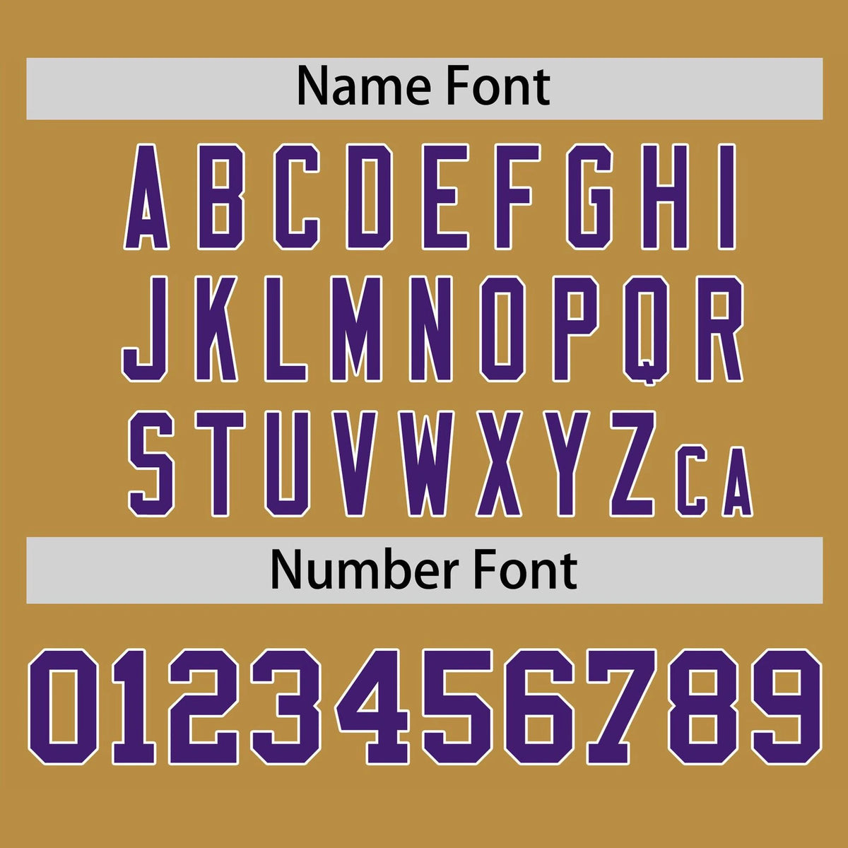 Custom Gold Purple White Baseball Jersey