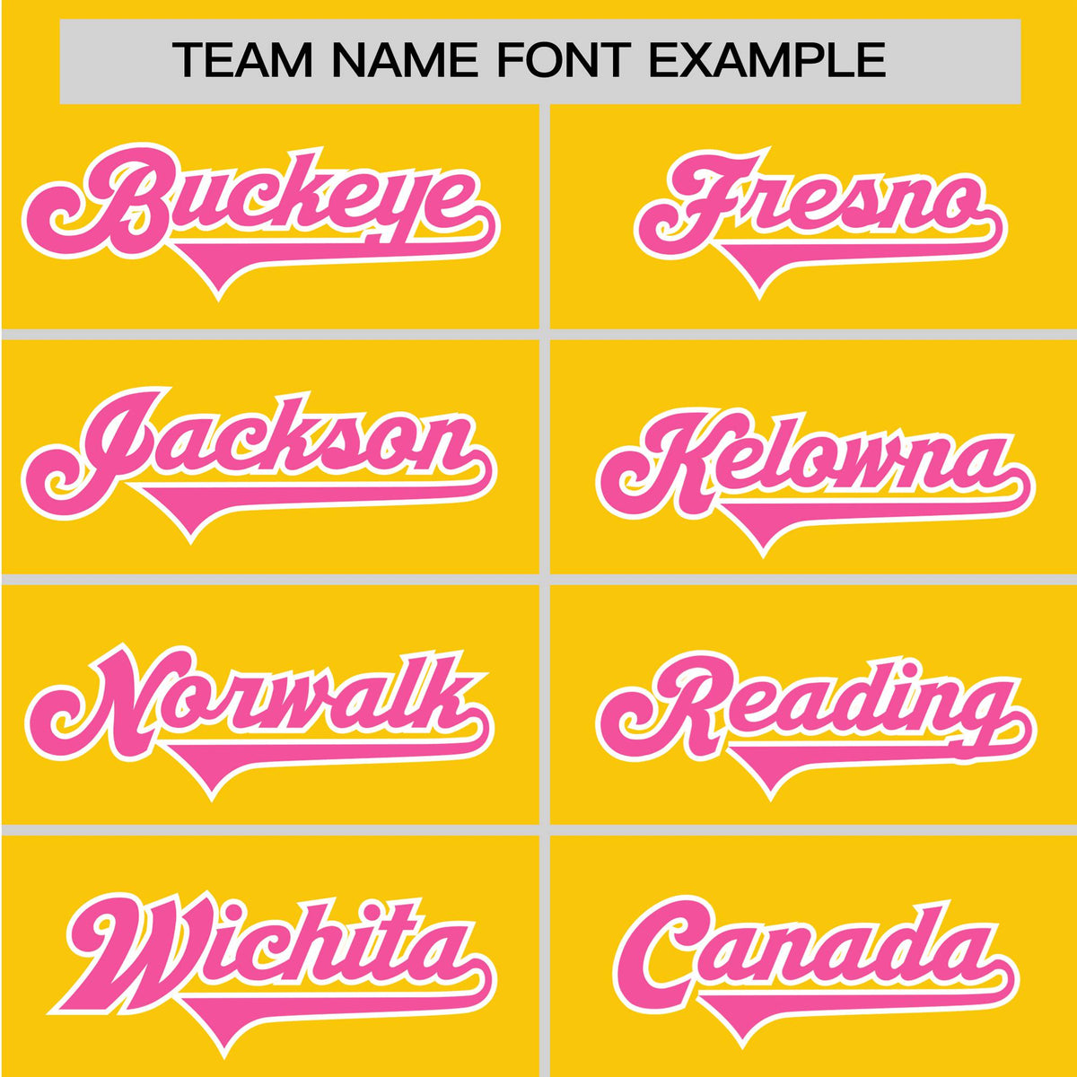 Custom Yellow Pink White Baseball Jersey