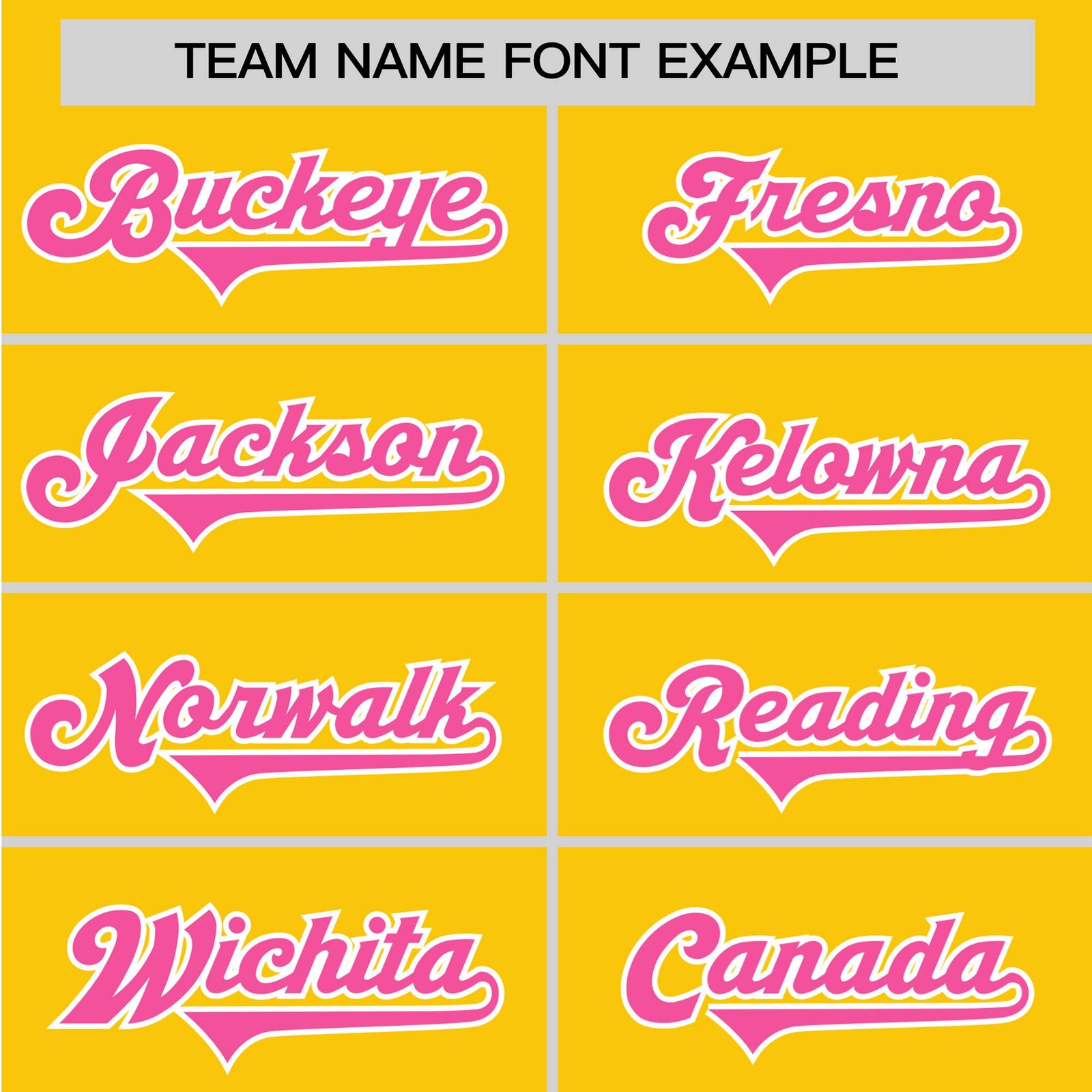 Custom Yellow Pink White Baseball Jersey