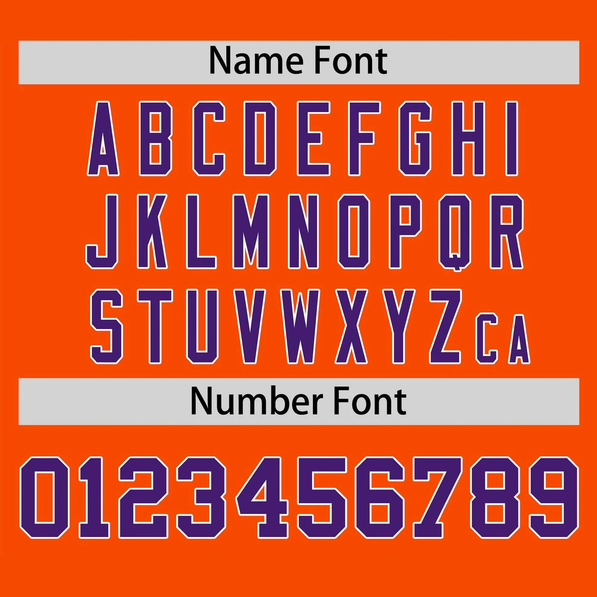 Custom Orange Purple White Baseball Jersey