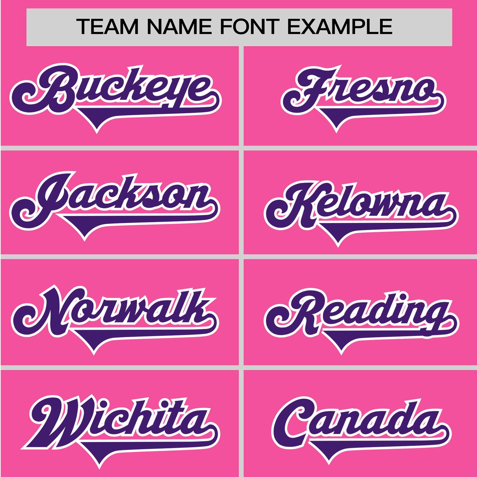 Custom Pink Purple White Baseball Jersey