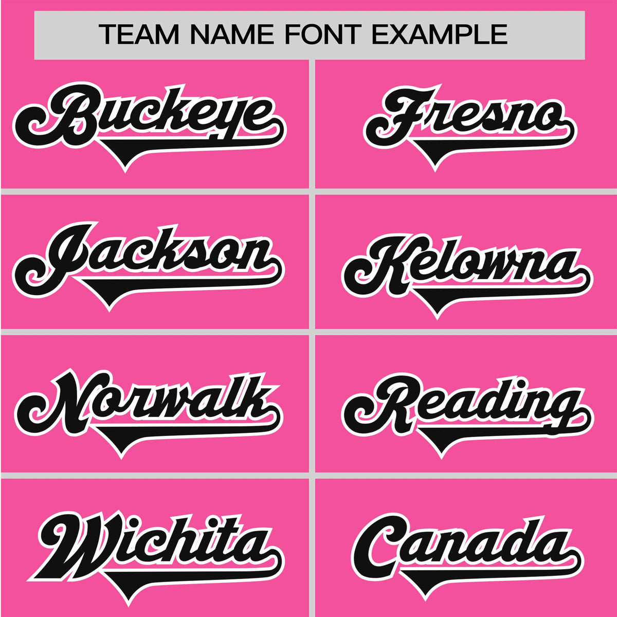 Custom Pink Black White Baseball Jersey