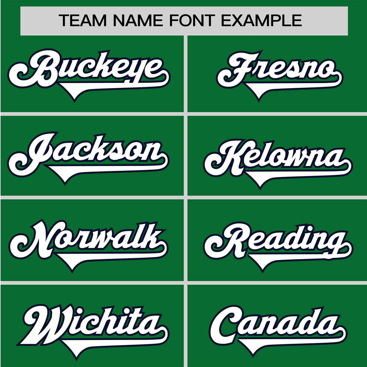 Custom Kelly Green Navy White Baseball Jersey