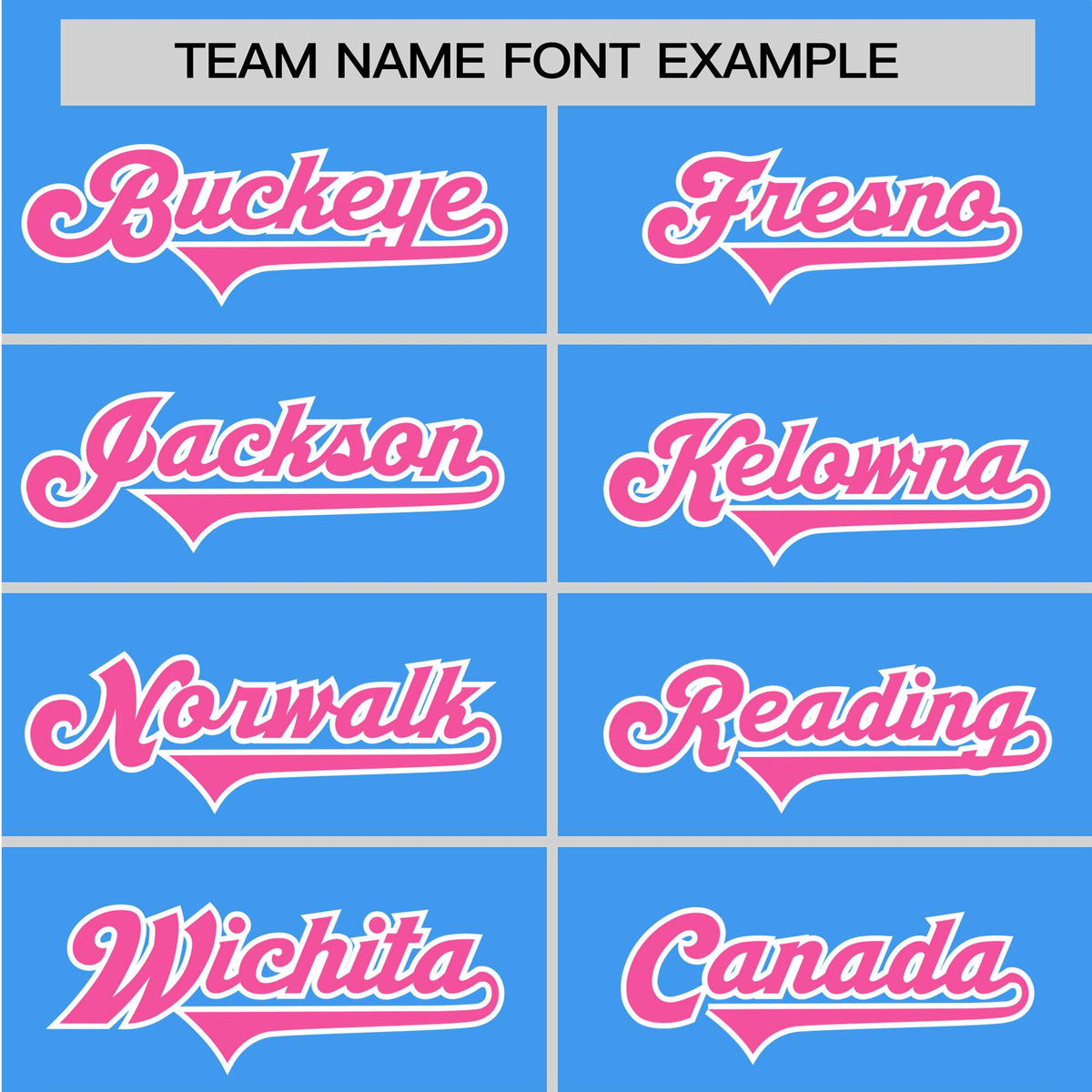 Custom Powder Blue Pink White Baseball Jersey