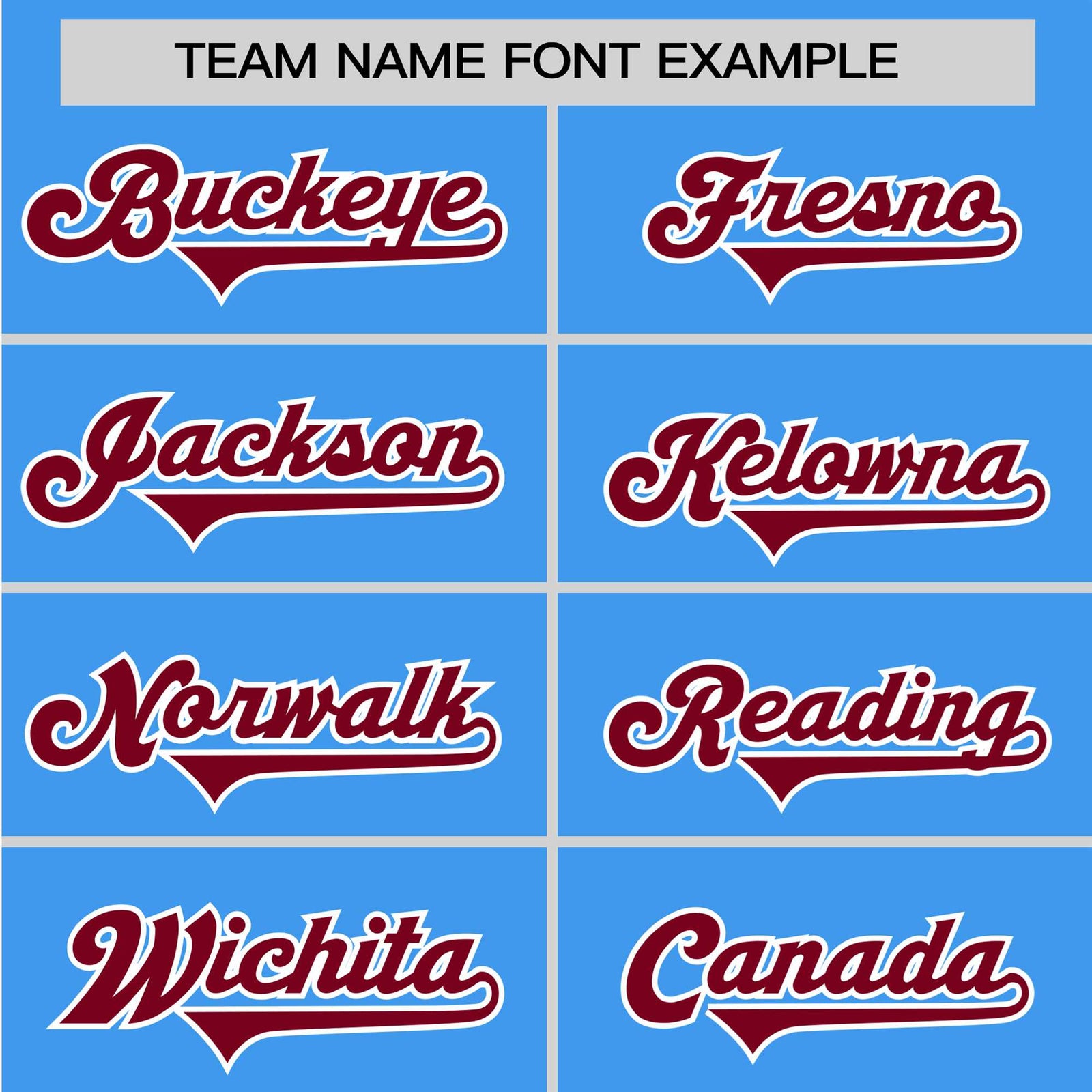 Custom Powder Blue Crimson White Baseball Jersey