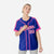 Custom Royal Blue Pink White Baseball Jersey