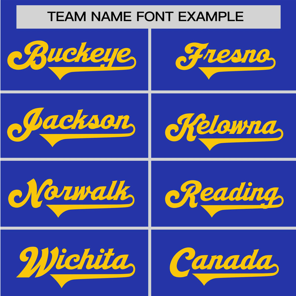 Custom Royal Blue Yellow Baseball Jersey