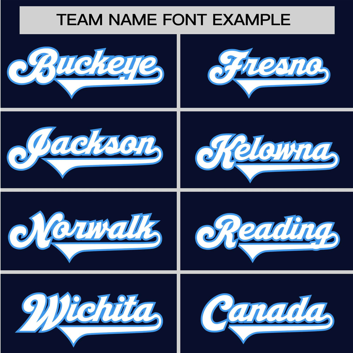 Custom Navy Light Bule White Baseball Jersey