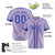 Custom Purple Blue Baseball Jersey