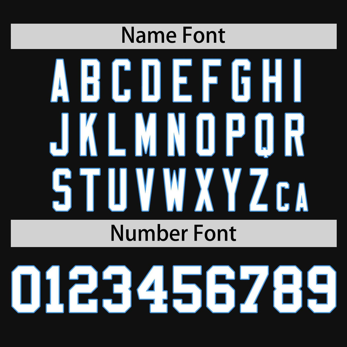 Custom Black Light Blue White Baseball Jersey