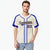 Custom Khaki Royal Blue Baseball Jersey