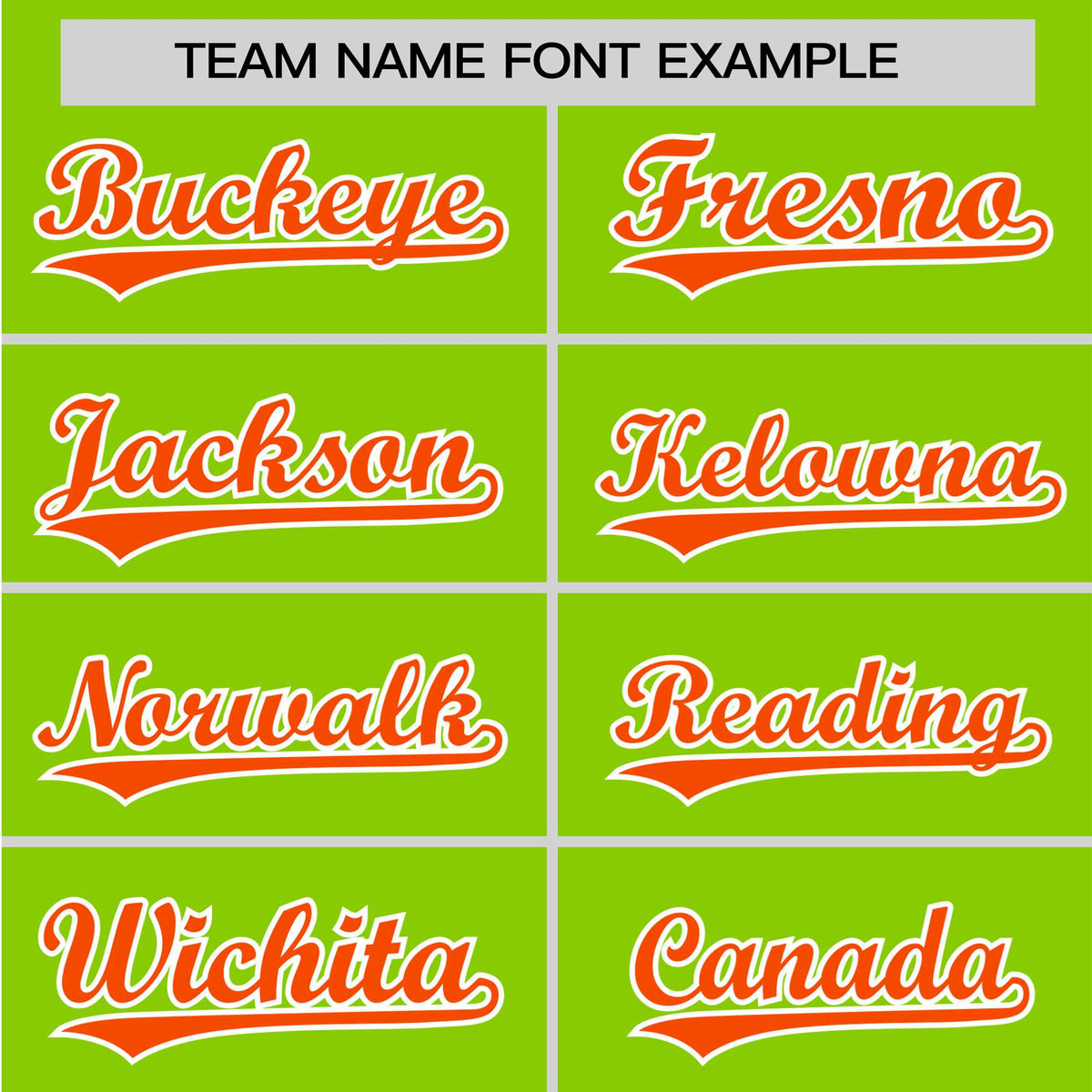 Custom Green Orange White Baseball Jersey