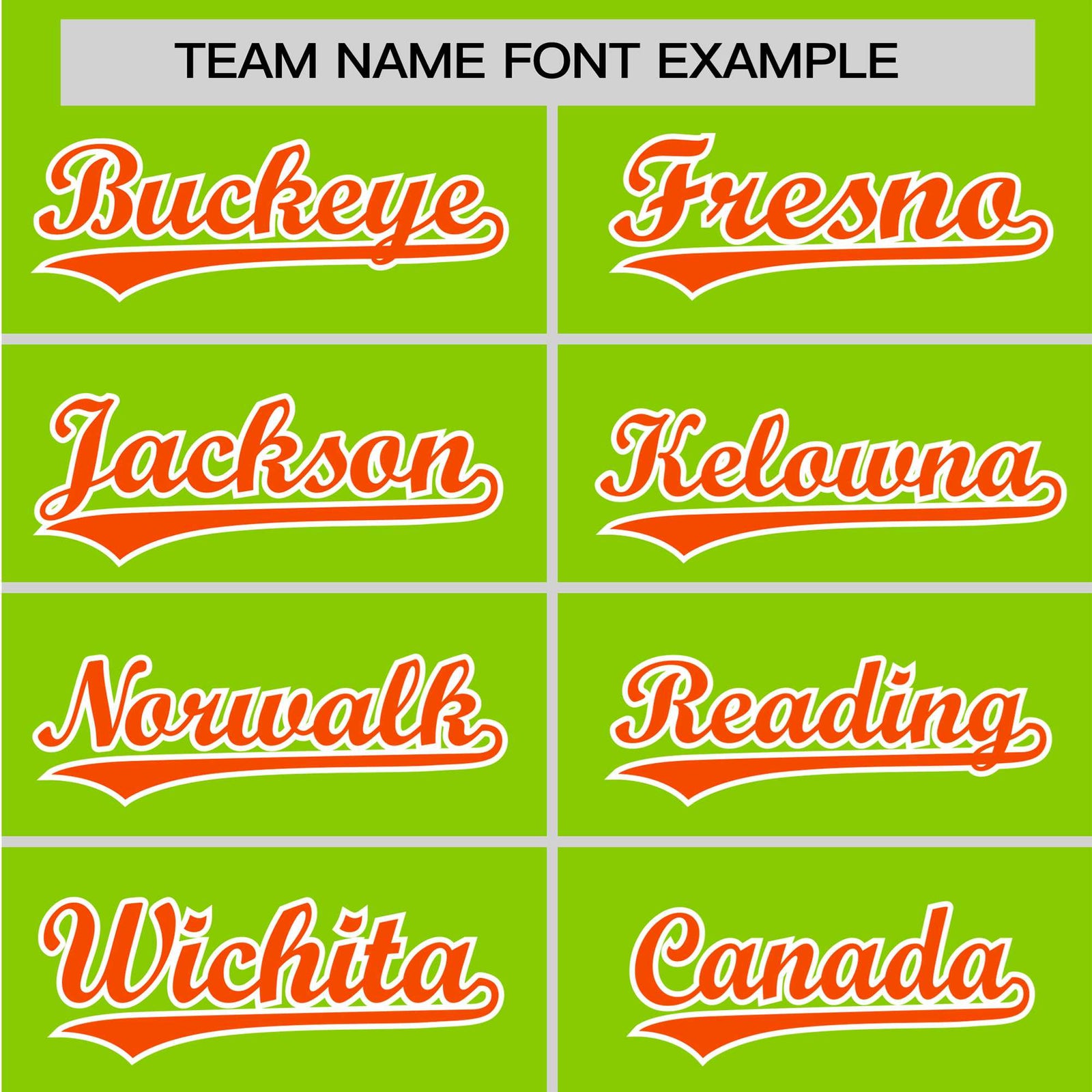 Custom Green Orange White Baseball Jersey