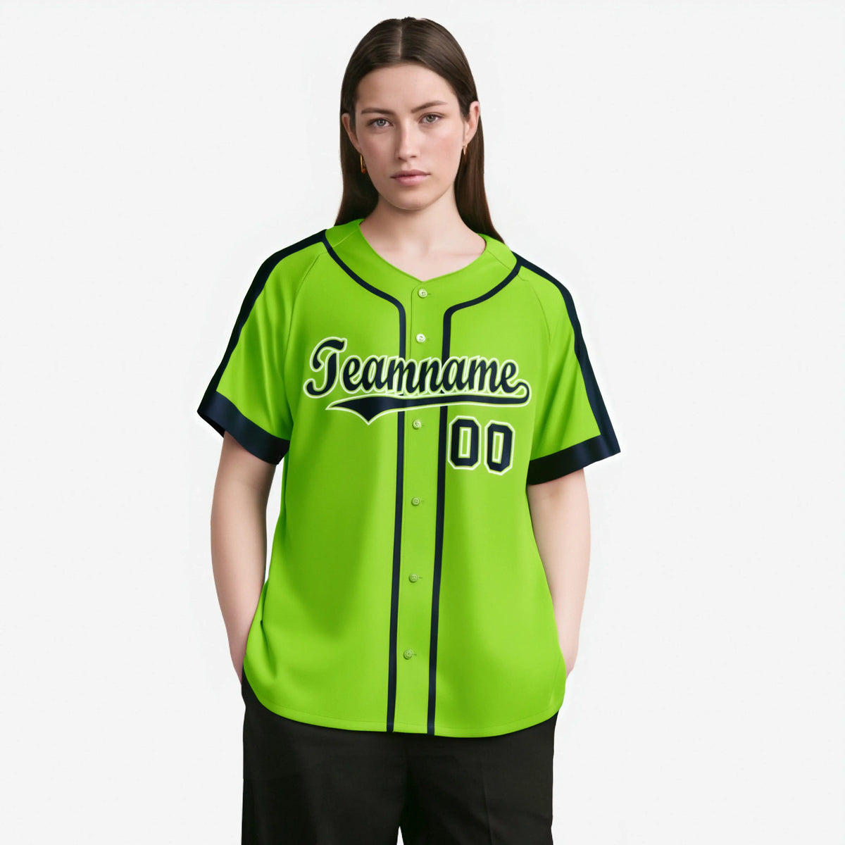 Custom Aqua Navy White Baseball Jersey