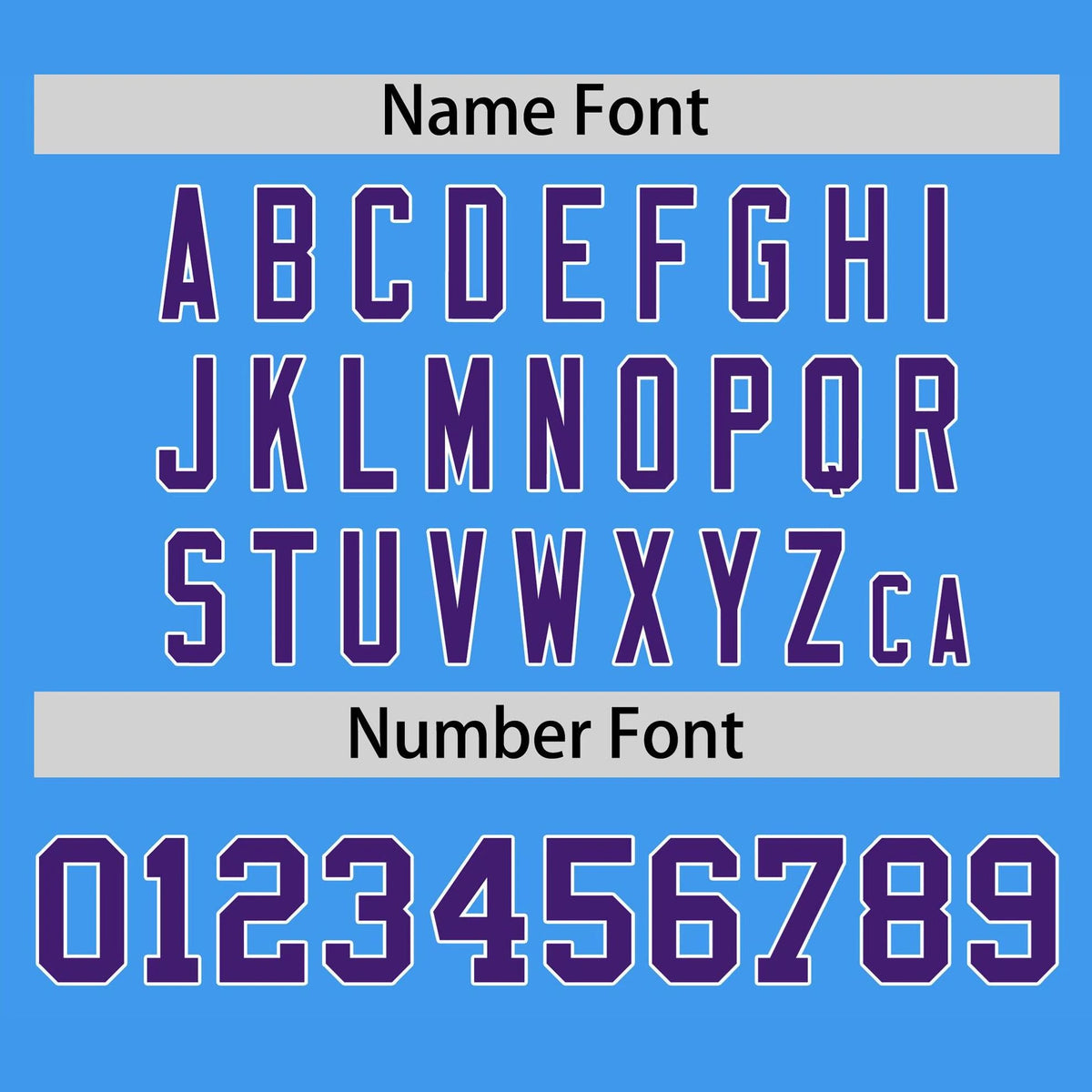 Custom Powder Blue Purple White Baseball Jersey