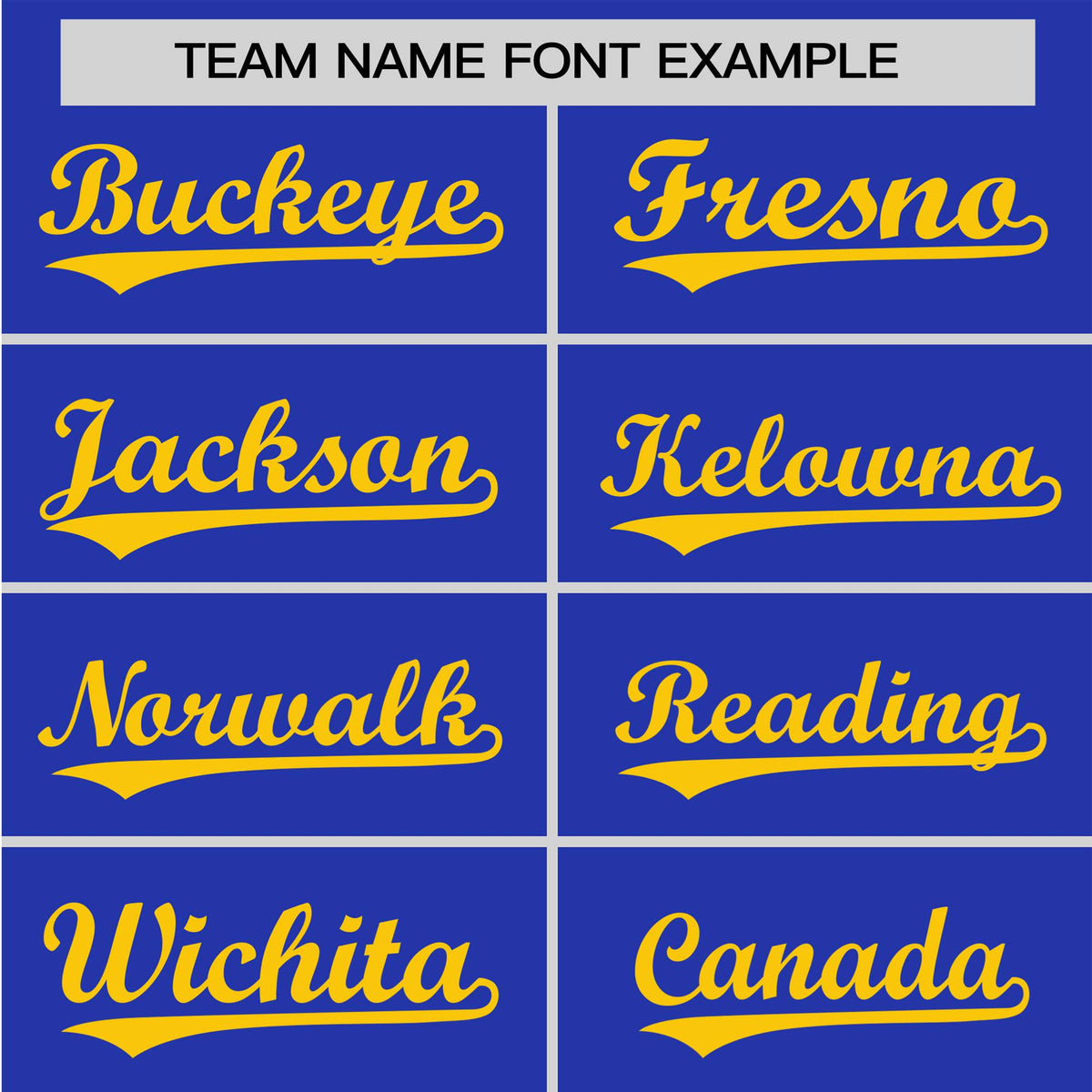 Custom Royal Blue Yellow Baseball Jersey