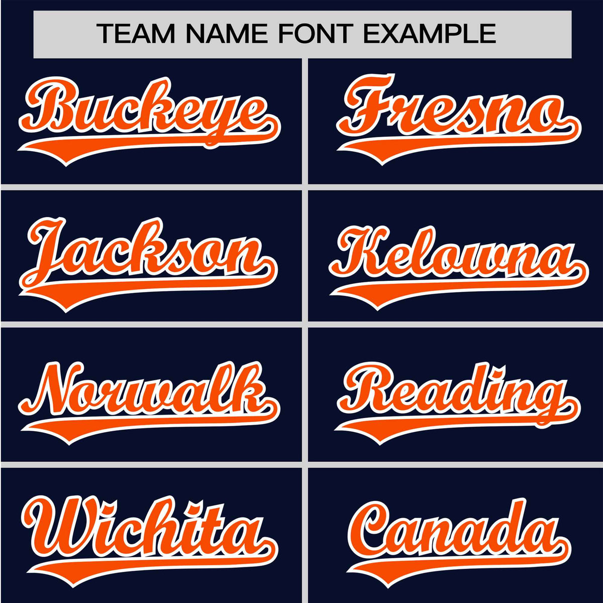 Custom Navy Orange White Baseball Jersey