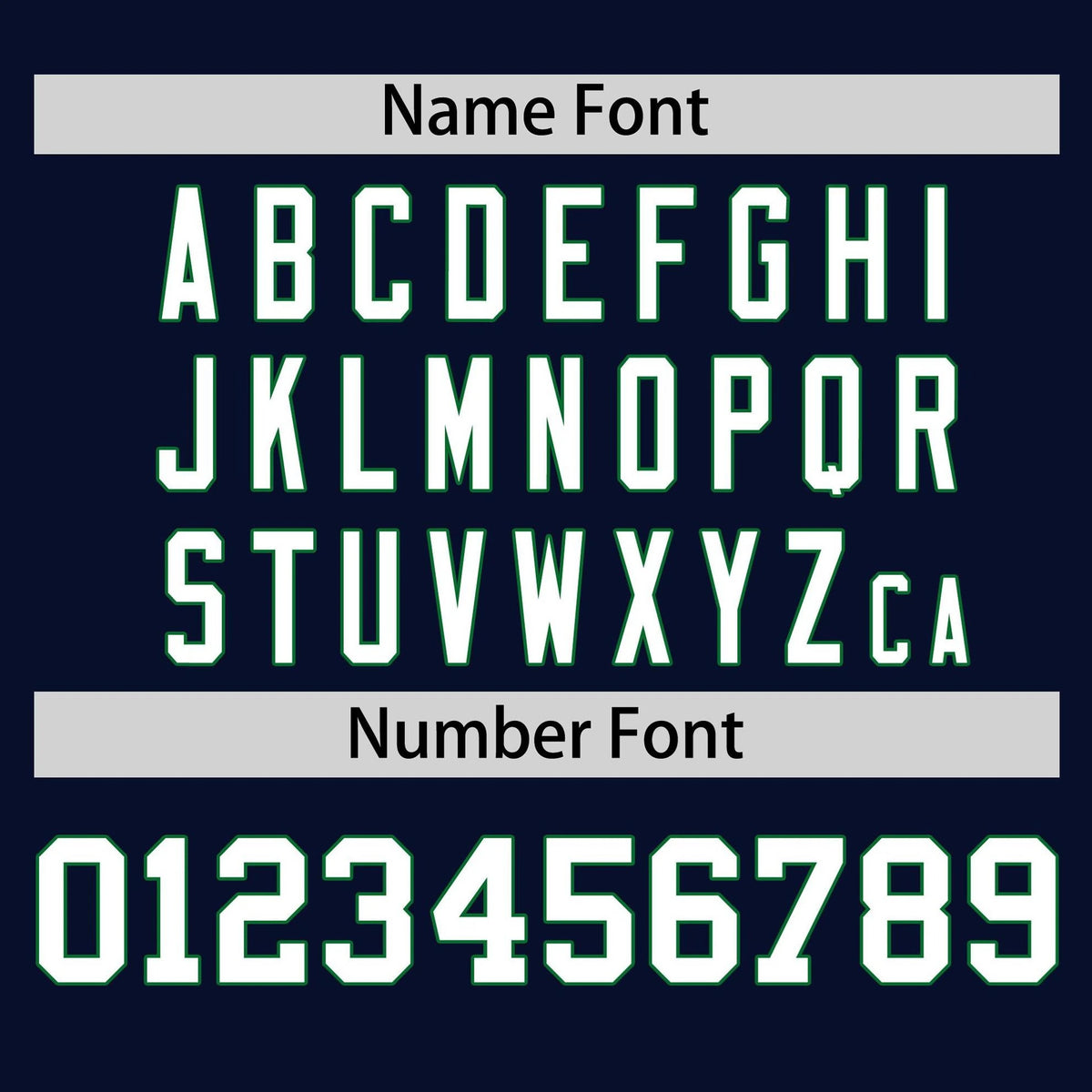 Custom Navy Green White Baseball Jersey