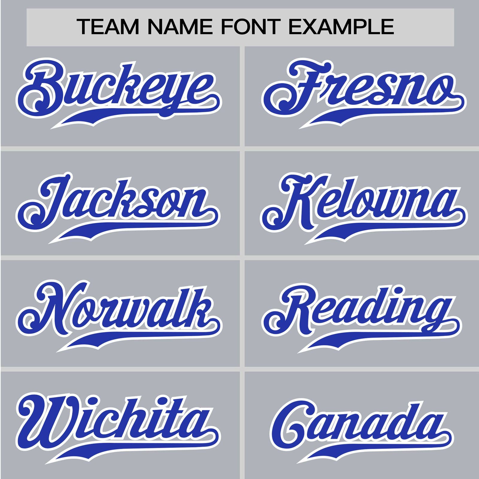 Custom Gray Royal Blue White Baseball Jersey Personalized For Adults Youth