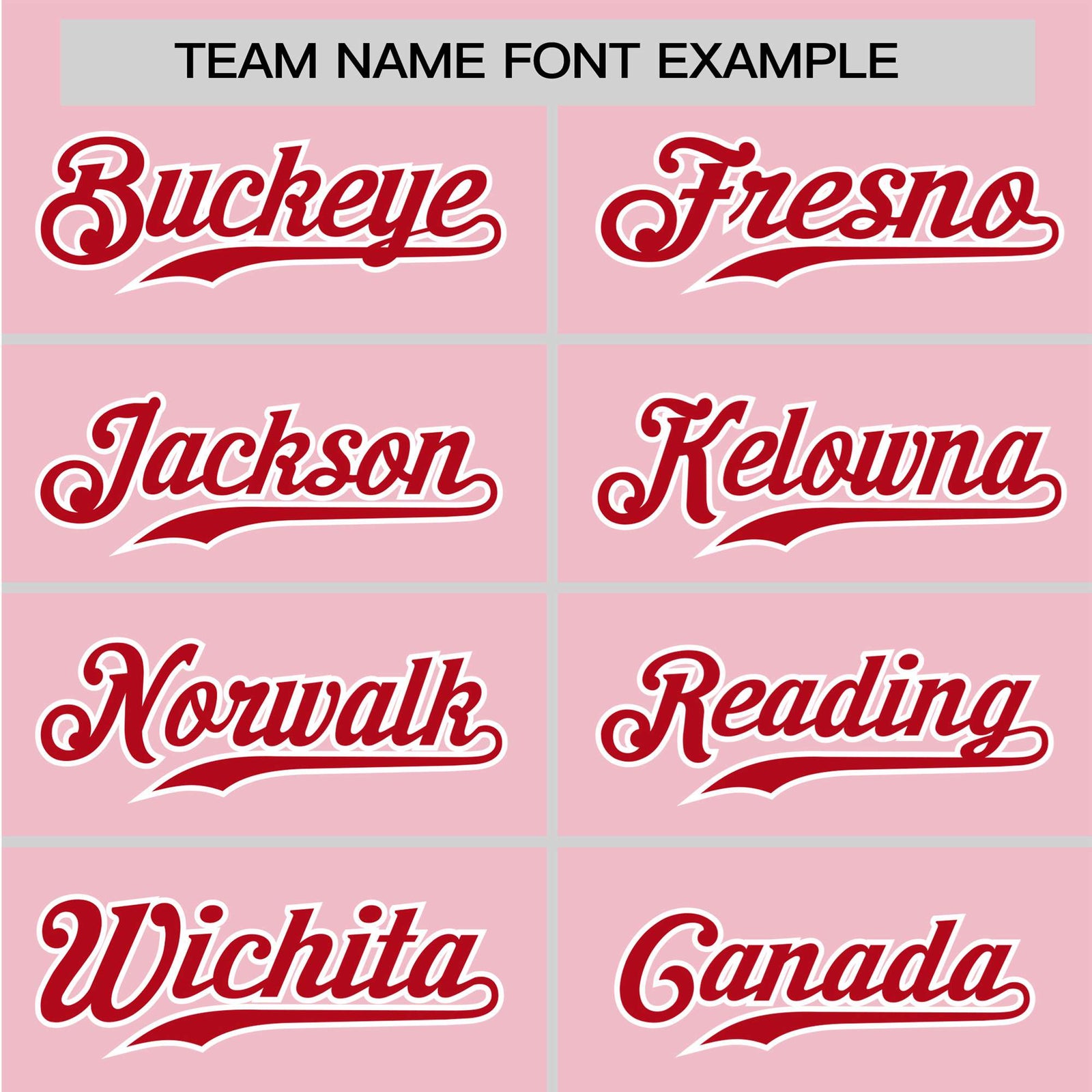 Custom Pink Red White Baseball Jersey