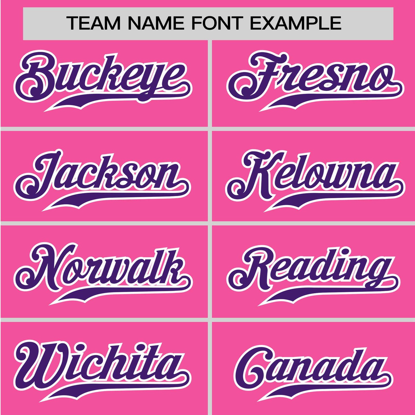 Custom Pink Purple White Baseball Jersey