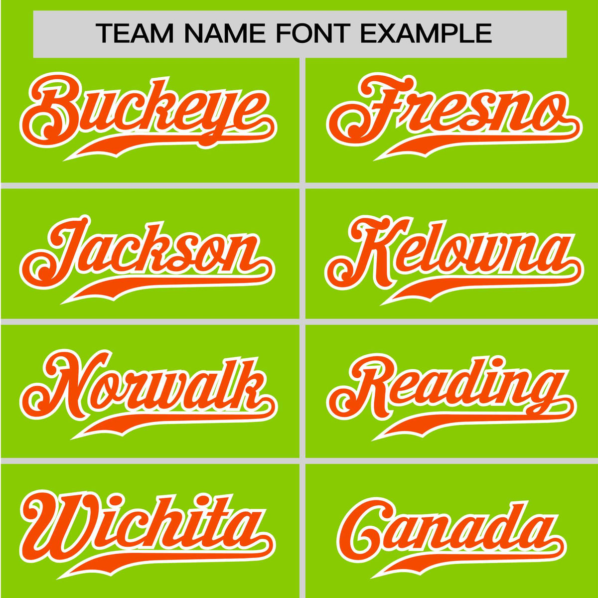 Custom Green Orange White Baseball Jersey