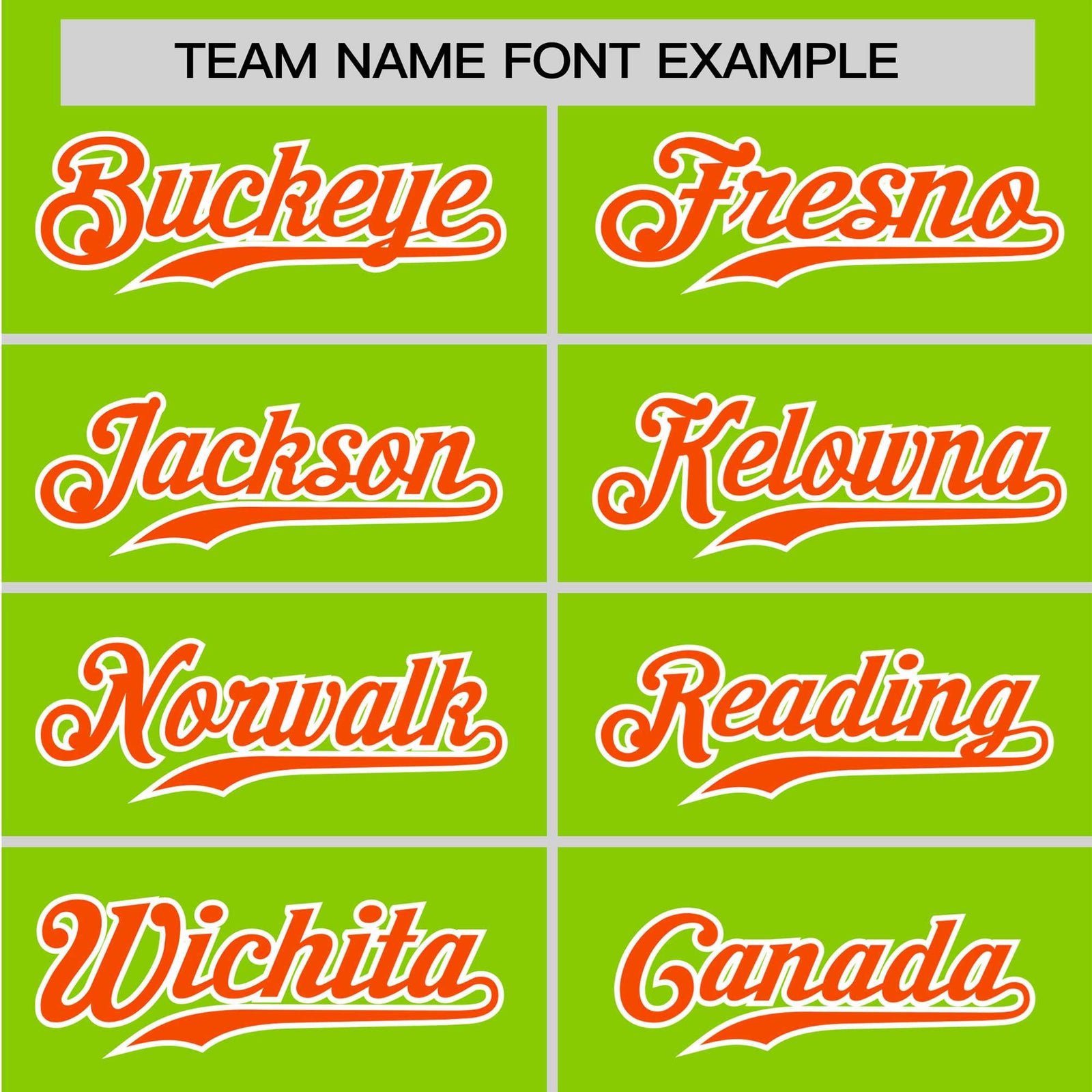 Custom Green Orange White Baseball Jersey