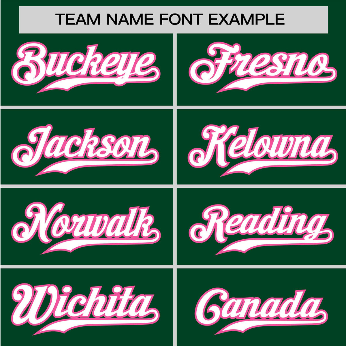 Custom Green Pink White Baseball Jersey