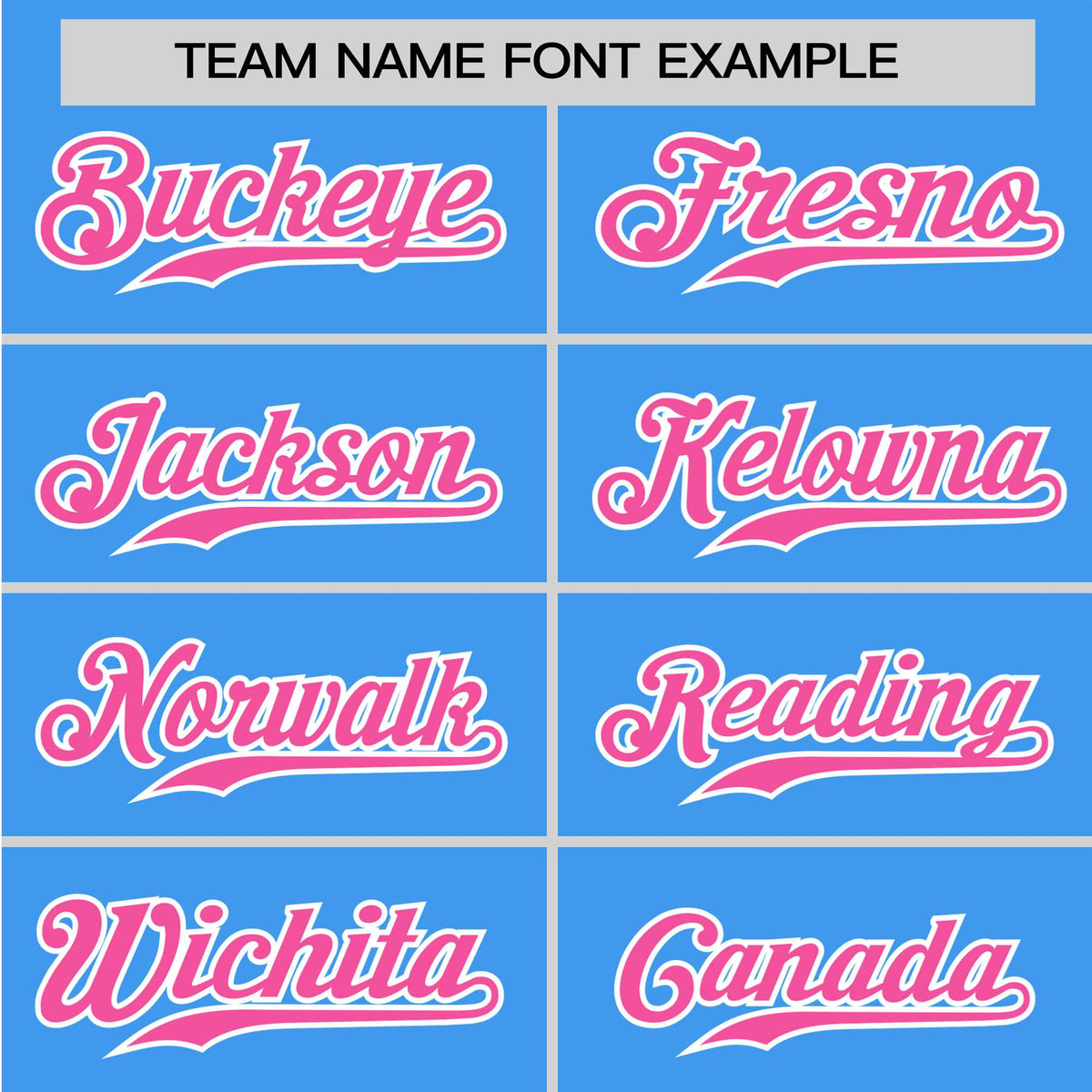 Custom Powder Blue Pink White Baseball Jersey