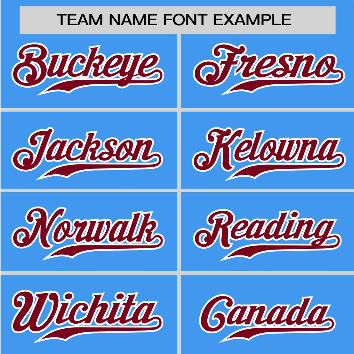 Custom Powder Blue Crimson White Baseball Jersey