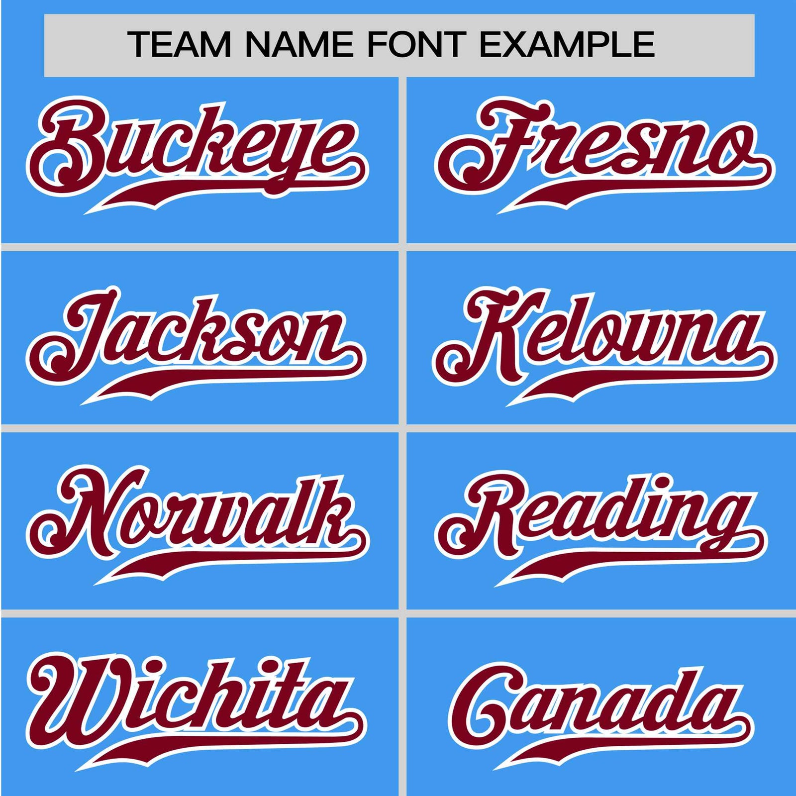 Custom Powder Blue Crimson White Baseball Jersey