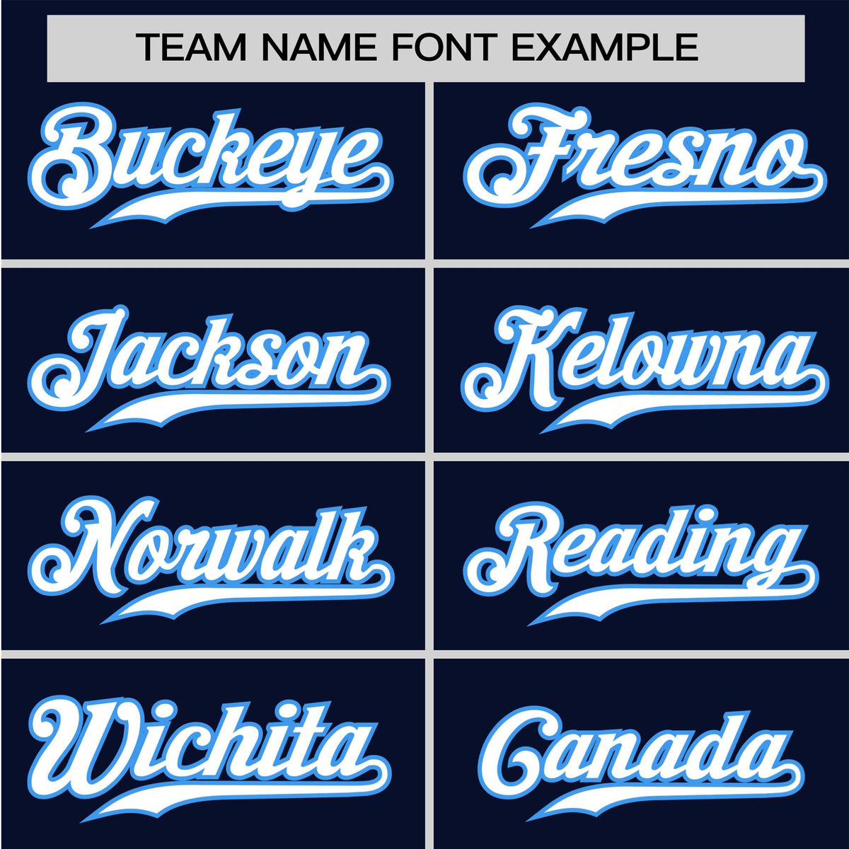 Custom Navy Light Bule White Baseball Jersey