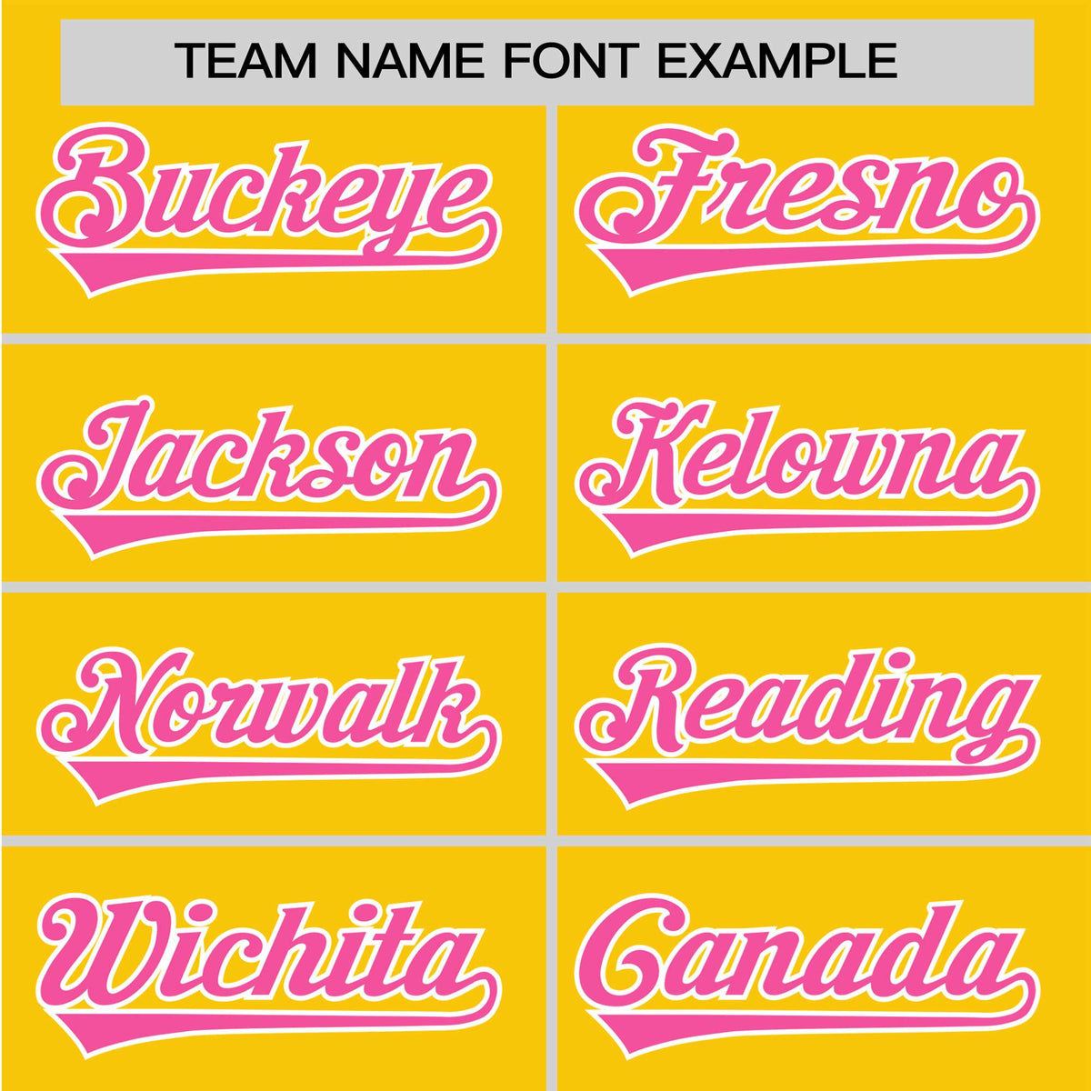 Custom Yellow Pink White Baseball Jersey