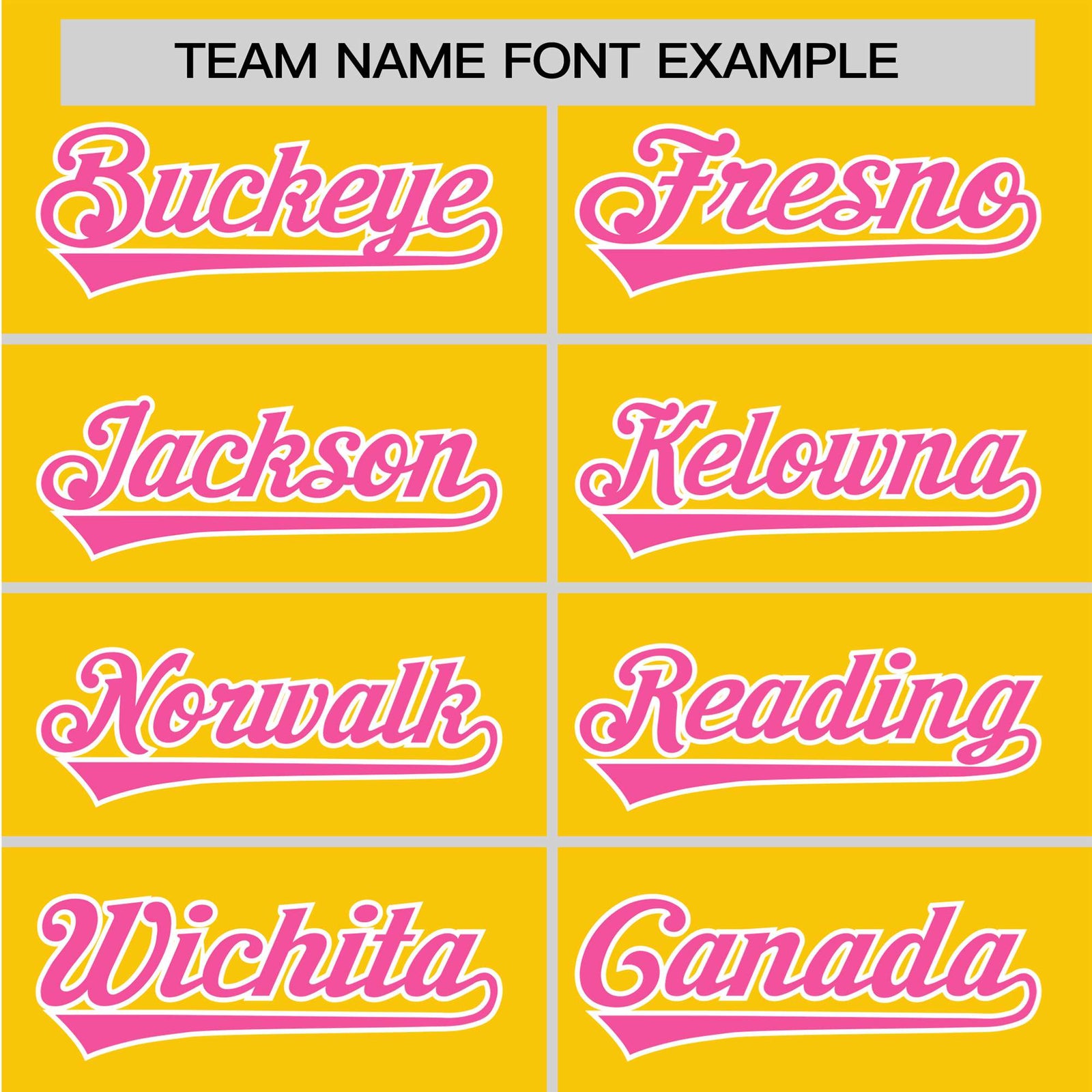 Custom Yellow Pink White Baseball Jersey