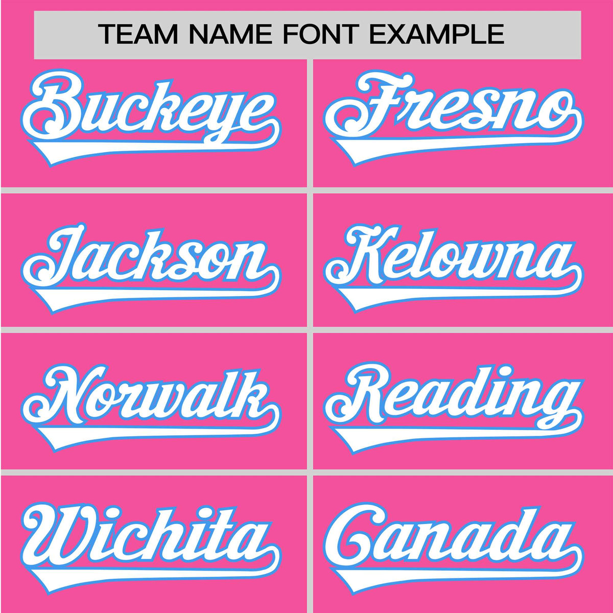 Custom Pink Bule White Baseball Jersey