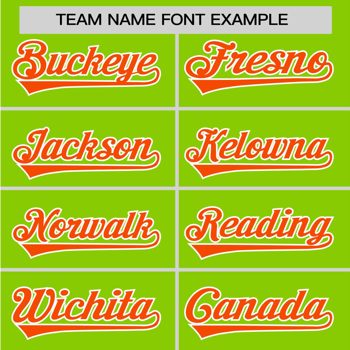 Custom Green Orange White Baseball Jersey