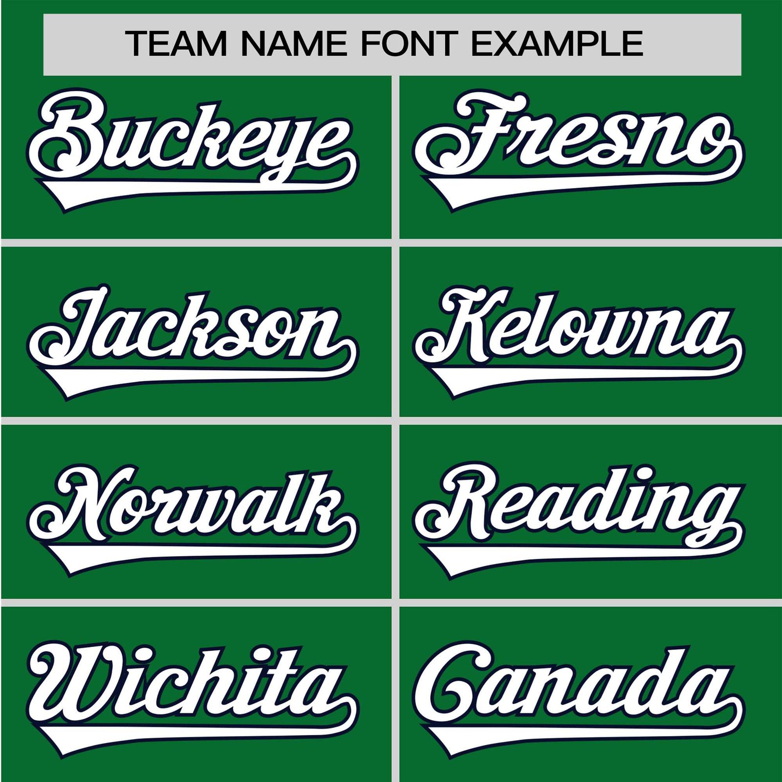 Custom Kelly Green Navy White Baseball Jersey