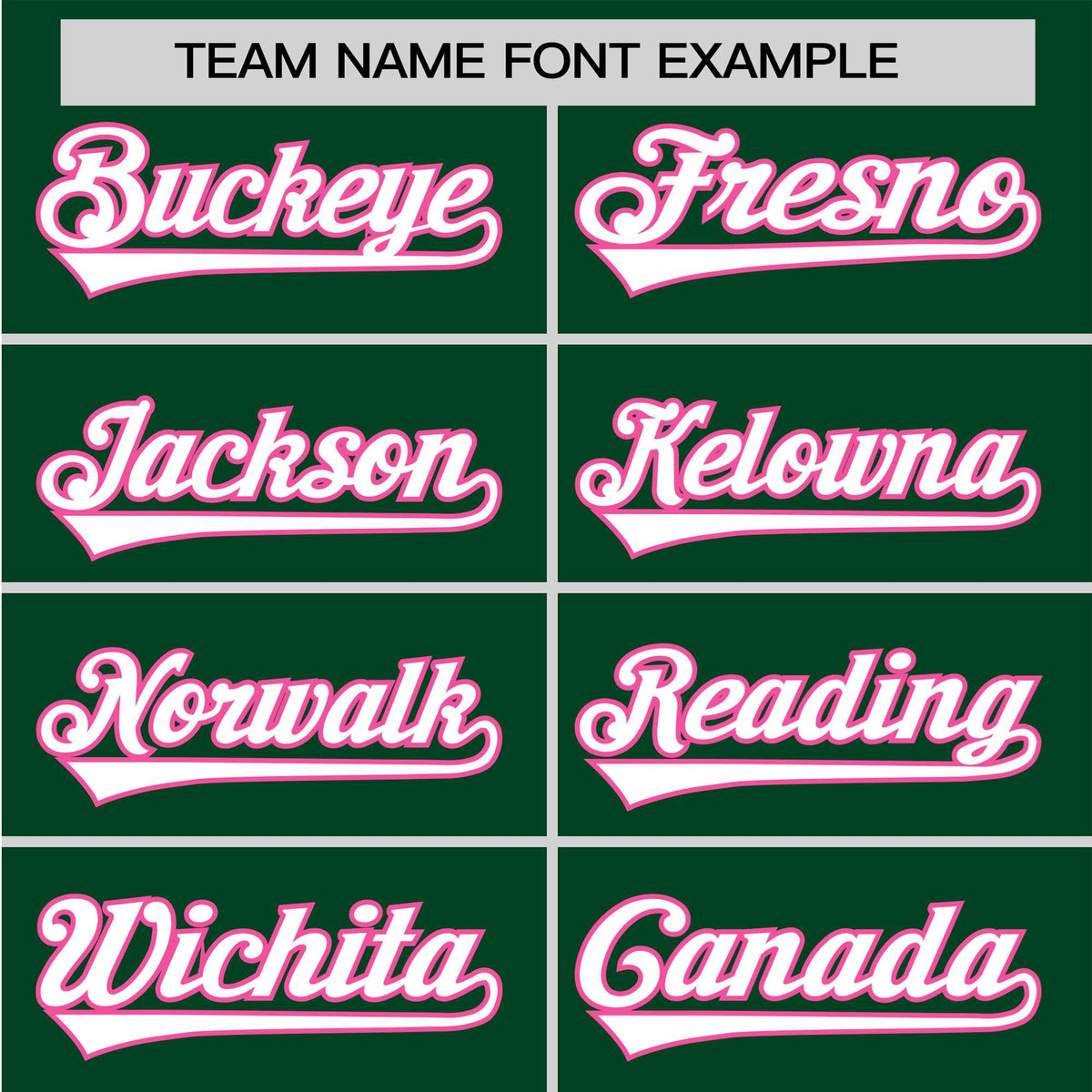 Custom Green Pink White Baseball Jersey