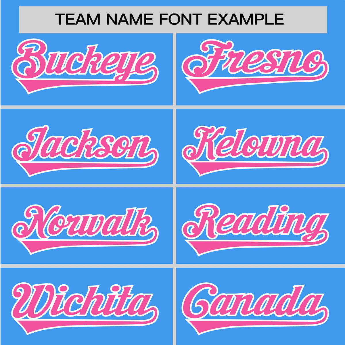 Custom Powder Blue Pink White Baseball Jersey