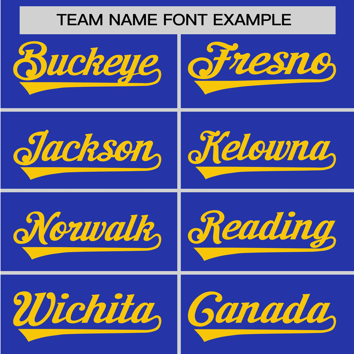 Custom Royal Blue Yellow Baseball Jersey