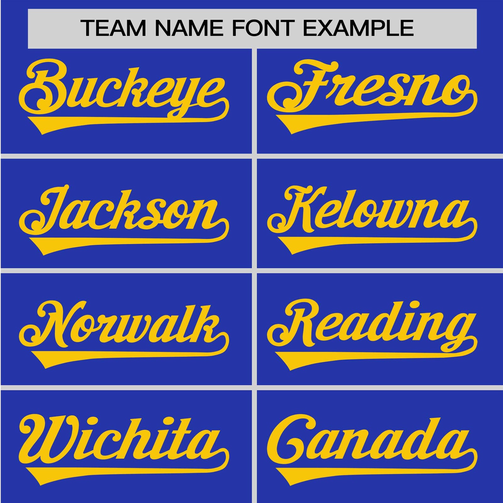 Custom Royal Blue Yellow Baseball Jersey